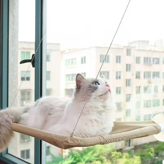 Hamaca Colgante Para Gatos Cama Ventana - [PROMOCIÓN DISPONIBLE SOLO HOY]